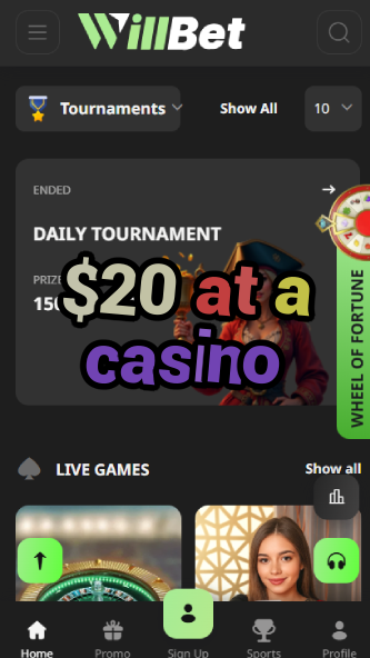 $20 at a Casino - Best Budget Casino Experience-www.bdqngd.com